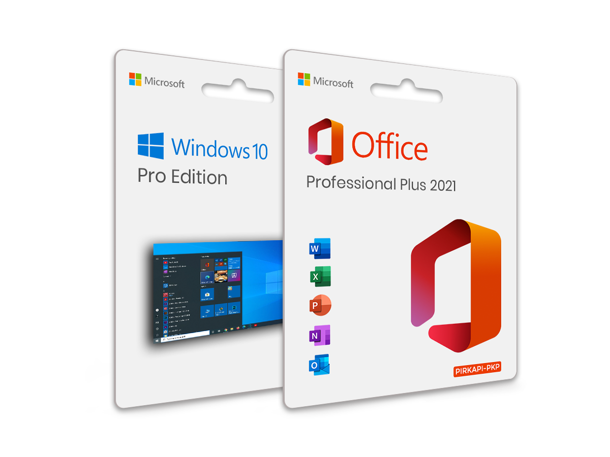 Pachet: Windows 10 Pro si Office 2021 Professional Plus